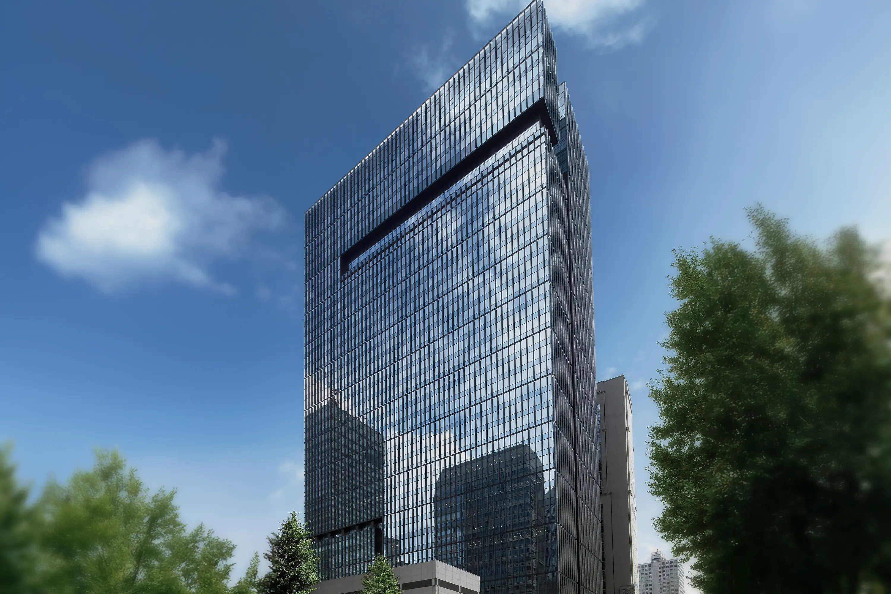 ビジネスシーンの背景動画を代替する静止画